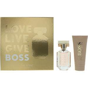 Hugo Boss The Scent For Her 2 Piece Eau de Parfum 50ml Gift Set For Her - Gold by Hugo Boss
