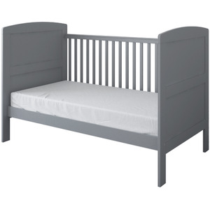 Reggie Cot Bed Grey with Mattress - Grey by Viculii