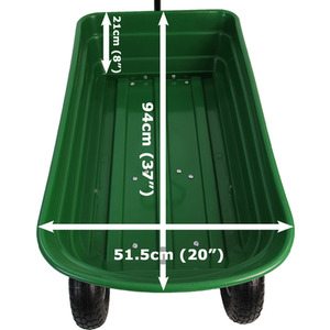 Garden Wheelbarrow Cart - Green by Easigear