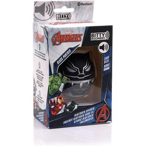 Marvel Black Panther Mini Bluetooth Speaker - Black by Bitty Boomers