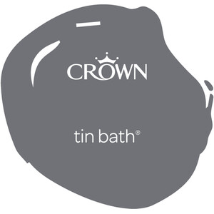 Crown Easyclean Bathroom Paint - Tin Bath by Crown Paints