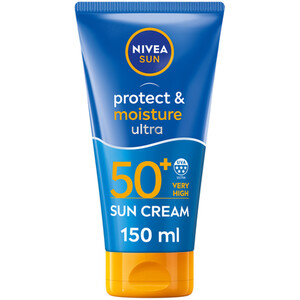 NIVEA SUN Protect & Moisture Ultra Sun Cream 150ml - Blue by Nivea