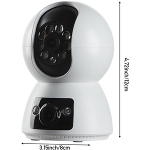 Smart Security Camera - White&Black by Livingandhome