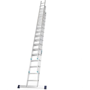 Professional Extension Ladder - Silver / 4.0 - 9.9 m by TB Davies