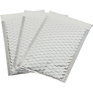 Pack of 3 Silver Bubble Mailing Bags - 21.5cm
