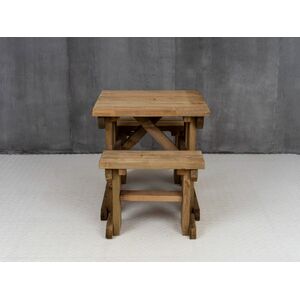 Yews Picnic Bench - Wooden Garden Table and Bench Set by Arbor Garden Solutions