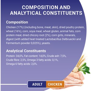 Purina ONE Adult Dry Cat Food - 800g / Chicken and Whole Grains by Purina ONE