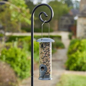 Bird Feeding Station - Black by Garden Mile