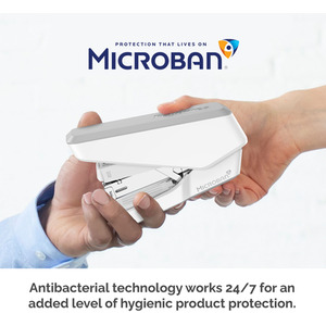 Fellowes Half Strip Stapler 40 Sheet Capacity - White by Fellowes