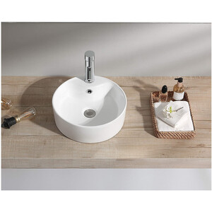 BELOFAY Ceramic Cloakroom Basin Hand Washing Sink Modern Design Countertop Basin by BELOFAY