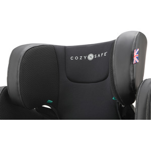 Hood i-Size Child Car Seat and High Backed Booster - Onyx by Cozy N Safe