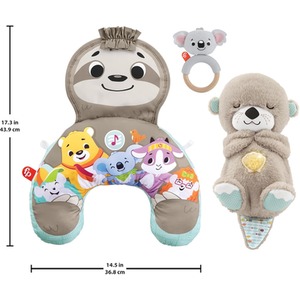 Baby Play Kit Lets Try Tummy Time Gift Set - Multicolour by Fisher Price