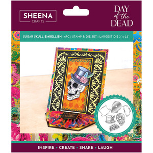 Day of the Dead Stamp and Die - Multi / 70g by Crafters Companion