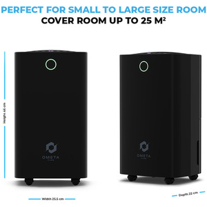 Ometa Pure Dehumidifier - Black by GRS