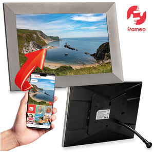 Gallery10 WiFi Digital Photo Frame 10 Inch - Silver by Grouptronics