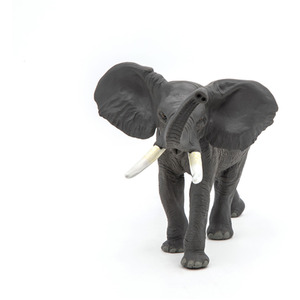 PAPO Wild Animal Kingdom Elephant Toy Figure - Grey by PAPO