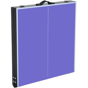HOMCOM Folding Table Tennis - Purple by HOMCOM