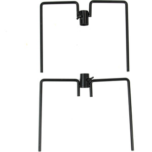 Bird Feeder Station Stabiliser Base - Black by Actiaspet