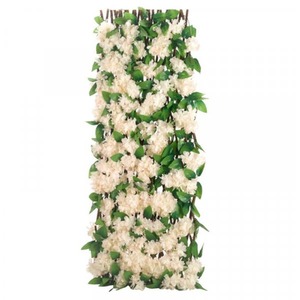 Cherry Blossom Artificial Trellis 180cm x 60cm - Green by Garden Mile