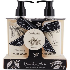 Vanilla Noir Hand Set - Black and Cream