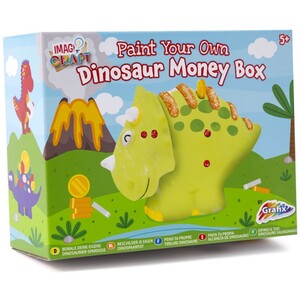 Grafix Paint Your Own Dinosaur Money Box by Grafix