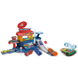 Colour Change Car Wash Playset - Multicolour