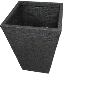 Tall Slate Effect Garden Planter - Grey by Samuel Alexander