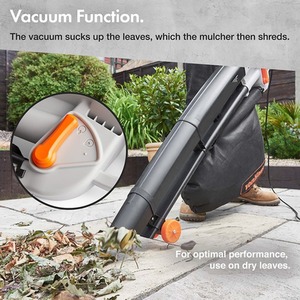 VonHaus (2500105) 3000W 3 in 1 Leaf Blower - Black by VonHaus