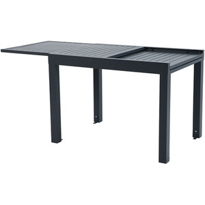 Madison Extension Table - Black by Outdoor Essentials