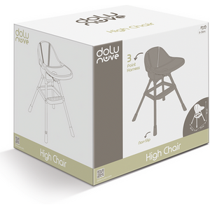 Dolu Baby High Chair - Grey by Dolu