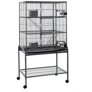 Little Friends Triple Metal Cage on Stand