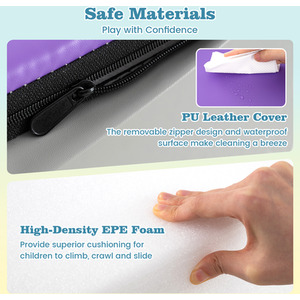 Kids Soft Toy Set Building Blocks Structures Set by Costway