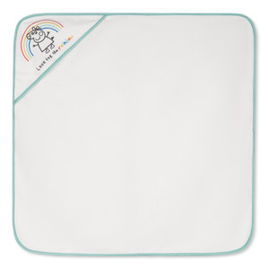 Peppa Pig Hooded Towel - Green/White by Peppa Pig