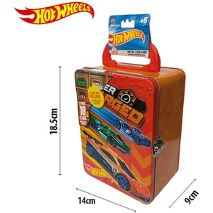 Hot Wheels 1-64 Scale Metal Car Carry Case - Red