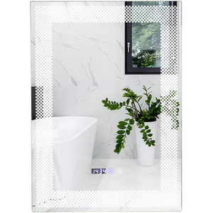 LED Anti-Fog HD Vanity Mirror - Silver by Costway