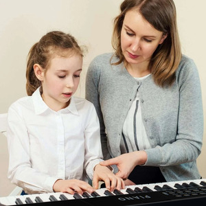 88 Key Foldable Electric Keyboard Piano - Black by Costway