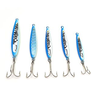 Dennett Fishing Lure Jig Kits 5 Assorted Sea Lures Lazer Jig Kit - Blue by Dennett