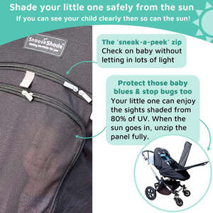 Snoozeshade Plus Extra - Black by SnoozeShade