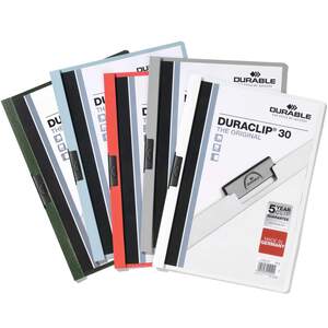 DURACLIP 30 A4 Clip Folder by Durable