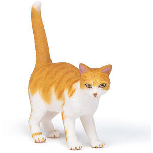 PAPO Dog and Cat Companions Red Cat Toy Figure - Red by PAPO