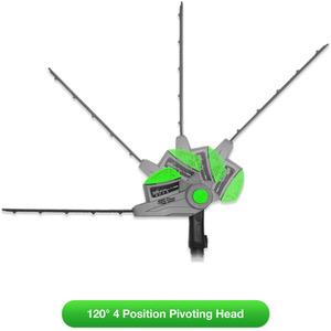 Corded Electric Hedge Trimmer 500W - Green by Gracious Gardens