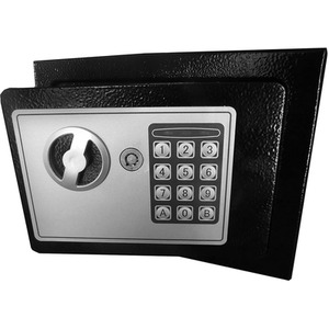 Safebox High Security Steel Safe Box Home Office Digital Keypad and Two Keys - Black by HyFive
