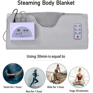 Far Infrared Sauna Blanket 2 Zone Heating by Livingandhome