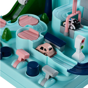 Car Race Tracks Toy Set by Livingandhome