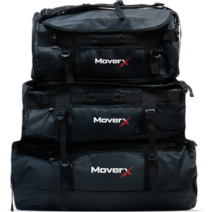 Heavy Duty Waterproof Rucksack 45L-90L - Black / 33cm by MoverX