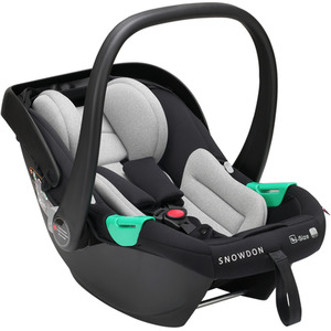 Snowdon i-Size Car Seat Baby Carrier - Black/Grey by Cozy N Safe