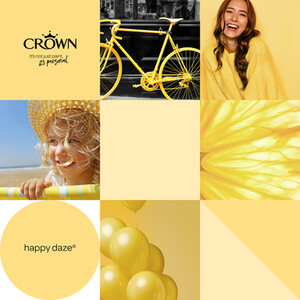 Crown Wall and Ceilings Matt Emulsion - Happy Daze by Crown Paints