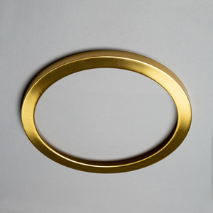 Darly LED 24 Watt Flush Ceiling or Wall Light - Satin Brass by Litecraft