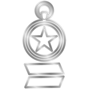 Medal Metal Die - Silver by Crafters Companion