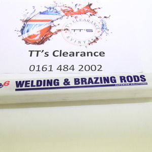 500mm Mild Steel Welding Rods 1.6mm - 100 Pack Super6 by Super6